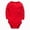A57--Red, variant on 3 Newborn One-Piece Jumpsuit Baby Plain Cotton Short Sleeved Children's Clothing Triangle Clothing For Boys And Girls Blue Infant Gift