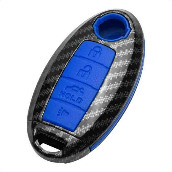 TANGSEN Key Fob Case Blue Cover for INFINITI EX FX X G JX M Q QX Series for NISSAN ALTIMA COUPE ARMADA GTR MAXIMA