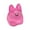 A001- Pink, variant on Squeeze Stress Toys, Gel Squeeze Stress Ball, Relaxation Squeeze Toys, Sensory Squeeze Toys, 2.5 Inch Pink Transparent Bunny Bubble Pop Squeezer Slow Rising Relaxation Squeeze