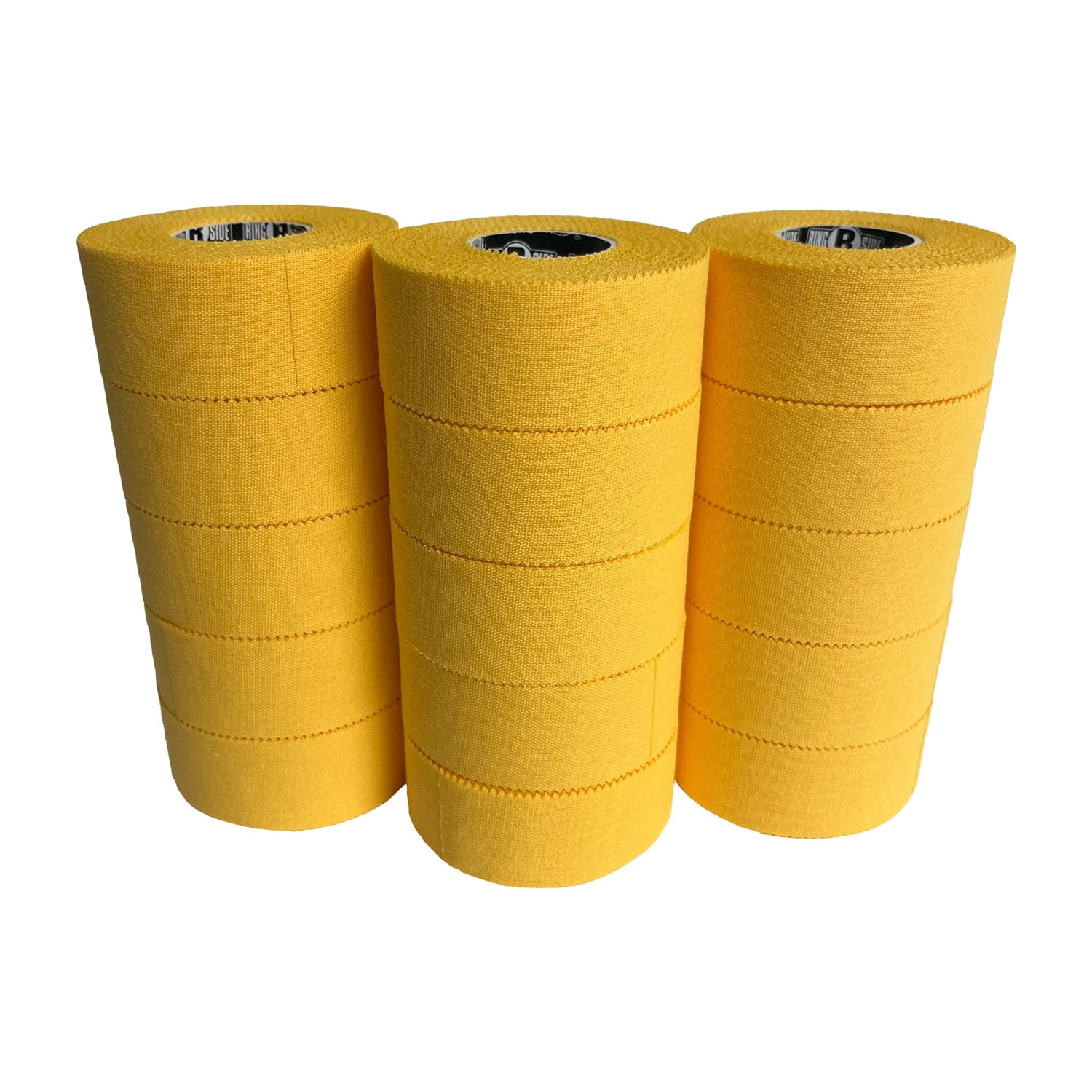 Ringside 1" Athletic Trainers Tape, 30 Feet, Adhesive and Easy to Tear, Gold, 15 Pack