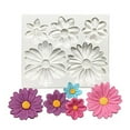 thumbnail image 1 of Silicone Fondant Mould for Chocolate Gumpaste Sugarcraft Baking Tool Kitchen Bakeware Gadget, 1 of 3