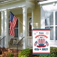 thumbnail image 5 of 2pcs Flags American Independence Day Polyester Print Colorful Flags Yard Decoration Day, 5 of 5