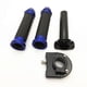 thumbnail image 4 of Kenally Par ajustable de 22 mm para manillar de motocicleta, kit de empuñaduras de aleación de aluminio, empuñaduras de barra para Motor Cruiser en Accesorios para motos azul Kenally VI002286-04, 4 of 6
