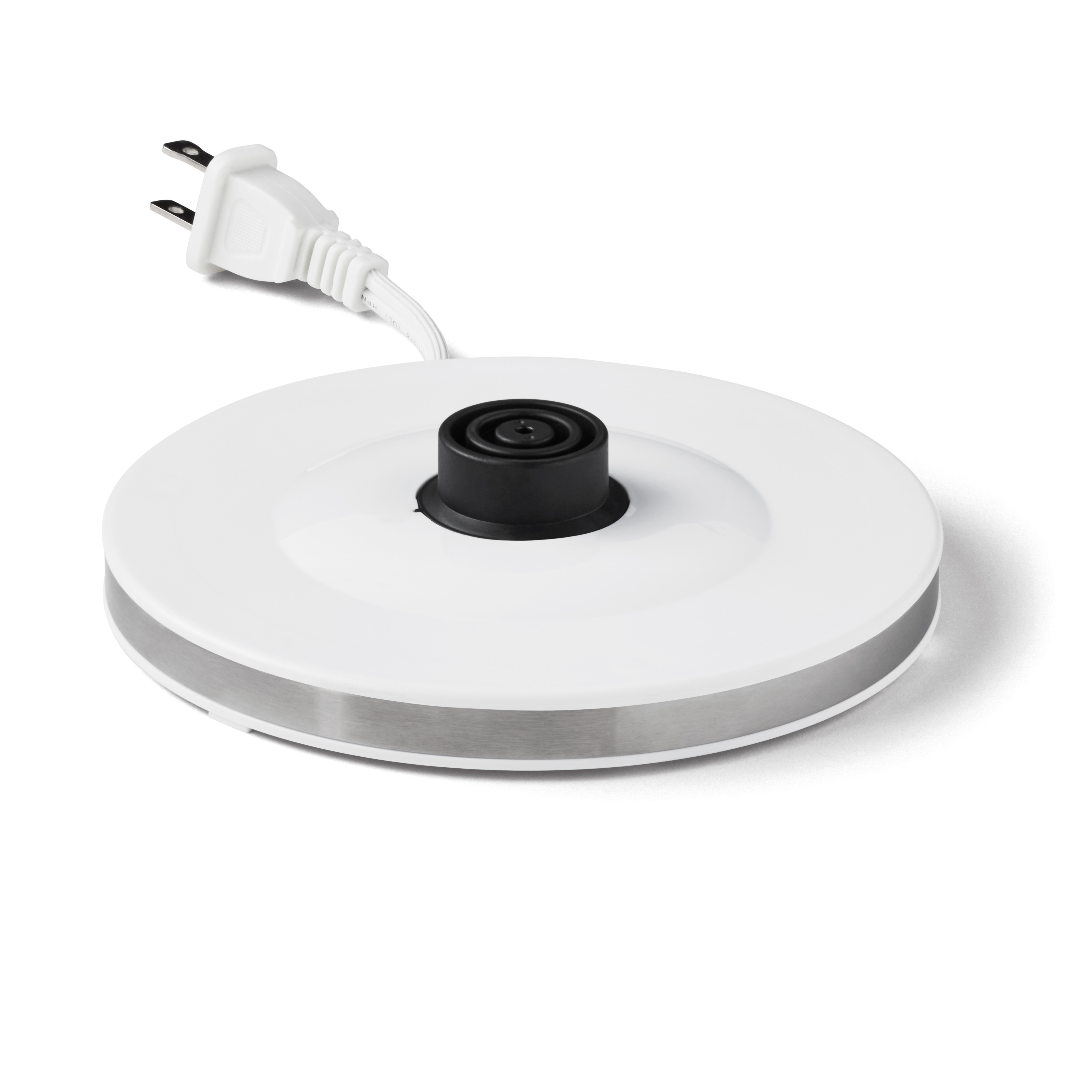 Mainstays 1.7L Electric Kettle with Auto Shut-Off, White photo 5