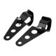 thumbnail image 5 of Soporte de faro, 1 par Soporte de faro de motocicleta de acero inoxidable Horquilla Soporte de soporte de montaje peque?o(Black) EOTVIA No, 5 of 6