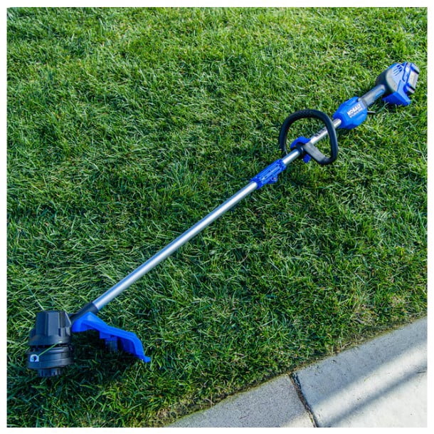 Kobalt 24-volt 14-in Straight Shaft Battery String Trimmer 4.0 Ah (Battery Included) (Charger Included)