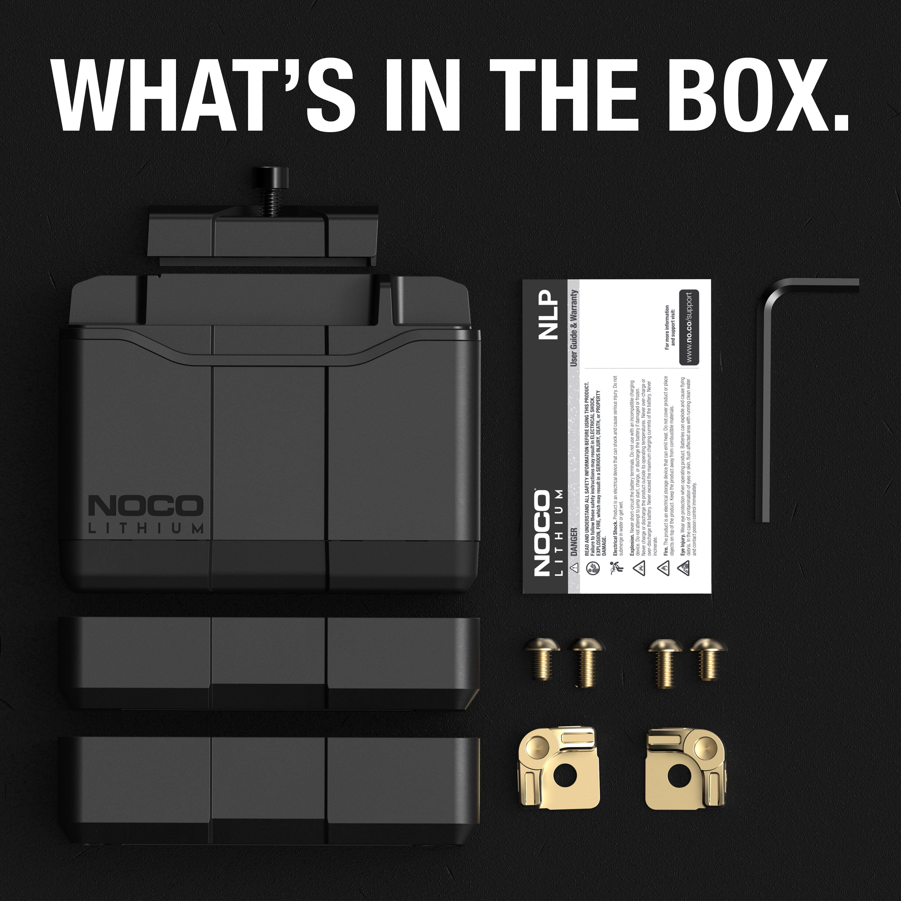 NOCO Lithium NLP5: Group 5 250A 12V 2Ah Lithium Powersport Battery