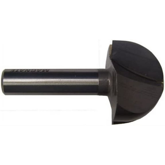 Magnate 817 Core Box Router Bit - 1-9/16" Cutting Diameter, 1/2" Shank Diameter