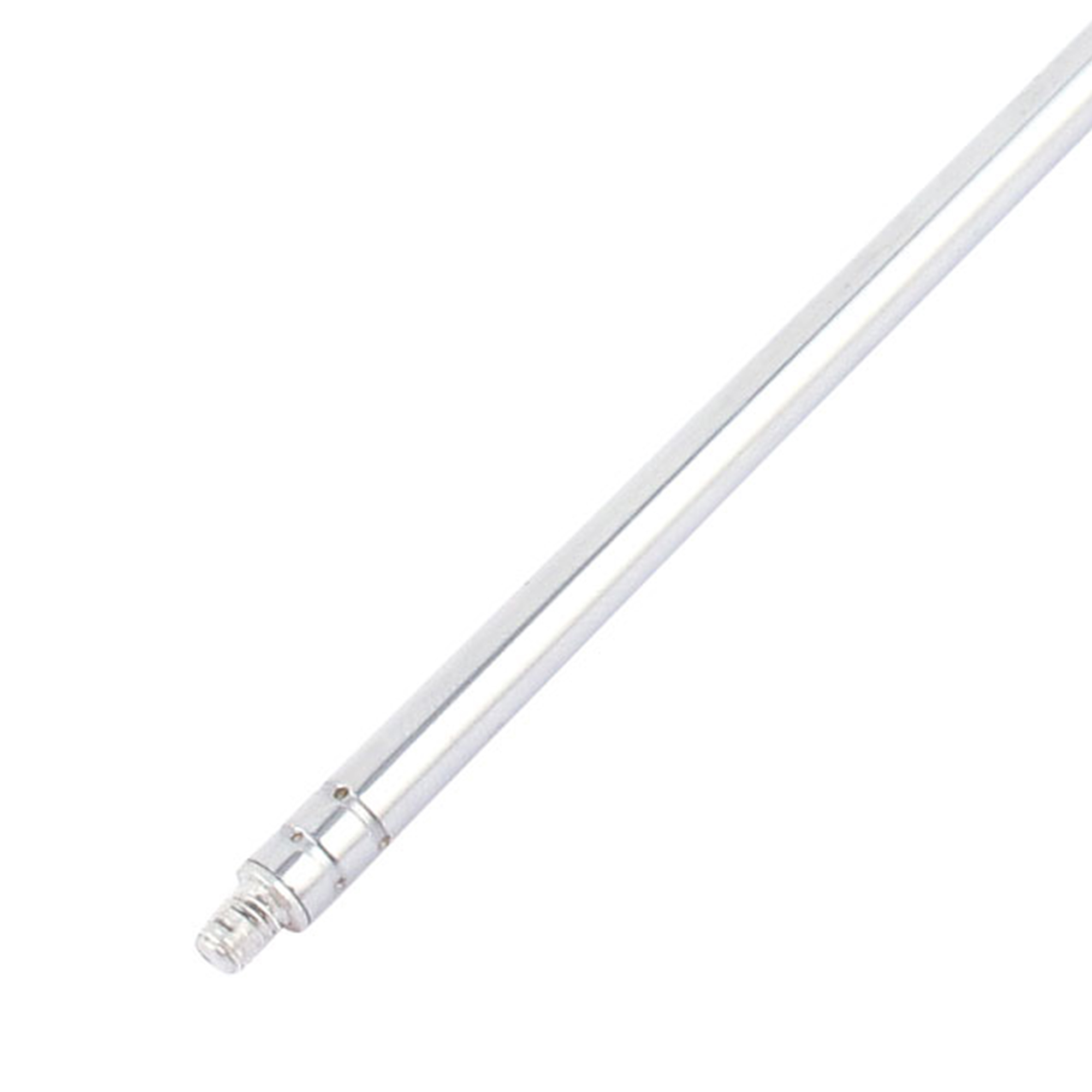 Unique Bargains FM AM Telescopic Antenna Telescoping TV Aerial 3mm Male Thread 4 Sections
