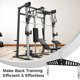 thumbnail image 3 of Barra separadora de pesas para entrenamiento, barra de expansión para estiramiento de espalda, accesorio de entrenamiento para brazo trasero, entrenador de dominadas, 3 of 6