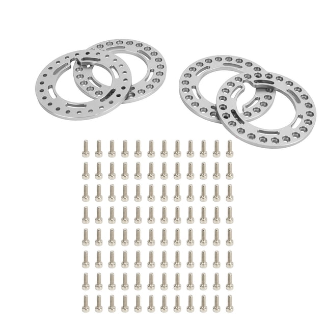Rim Lock Rings,4pcs Rim Lock Rings Replacement Rim Beadlock Ring Rim Beadlock Rings Solid Performance