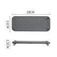 thumbnail image 1 of Organizador de fregadero para cocina y baño, organizador de fregadero, esponja, jabonera, estante para fregadero de cocina, gris, 1 of 3