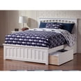 thumbnail image 2 of Mission Platform Bed with Matching Foot Board with 2 Urban Bed Drawers in, Multiple Colors and Sizes, 2 of 7