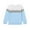Blue, variant on Girls Sweatshirts Long Sleeve Crewneck Pullover Color Block Lightweight Fall Winter Casual Everyday Wear Top 1-15 Years