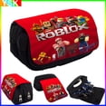 thumbnail image 2 of ROBLOX Trousse à Crayons Boîte de Papeterie Trousse de Rangement pour Stylos Multi-Couches Grande Capacité, 2 of 5