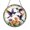 Acrylic 3.5 Inch, variant on Bird Stained Glass Suncatcher Single Hummingbird Floral Scene Window Hanging Decor Nature Inspired Gift Idea