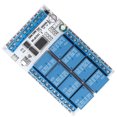 thumbnail image 3 of Relay Board, 8 Channel Infrared Remote Control Switch Relay Relay Module Solid State Relay High and Low Level Infrared Relay Module with Remote Control for Industrial, 3 of 7