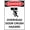 Warning Sign 4, variant on Danger Overhead Door Crush Hazard Sign – 8x12 Inch Reflective RustFree Aluminum,HighVisibility Safety Warning,For Workplace & Construction Sites
