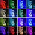 thumbnail image 2 of YSTIAN Abstract Schema USB Remote Control 7/16 Color 3D LED Night Lamp RGB Table Lamp Home Decoration Birthday/Xmas/Party Gift Abstract Model (Lava Base), 2 of 6