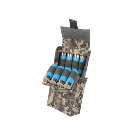 Stock Shotgun Shell VICOODA 25 Round Waterproof 12GA Bullets Package Shotgun Shell Reload Pouch Hunting Ammunition Holder MOLLE ()