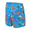 thumbnail image 4 of Men's Ripple Junction Blue/Orange WWE Retro Wave Repeating Logo Board Shorts, 4 of 5