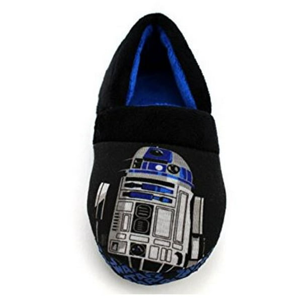 ulæselig Postnummer indelukke Disney Star Wars - R2D2 Kids A-line Plush Slippers - Walmart.com