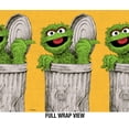 thumbnail image 3 of Sesame Street Official Oscar Painting 24 oz Insulated Canteen Water Bottle, Leak Resistant, Vacuum Insulated Stainless Steel with Loop Cap, 3 of 7
