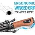 thumbnail image 2 of Bike Handle Grips Ergonomic Design Soft Gel Dual Lock, 2 of 5