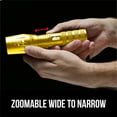 thumbnail image 6 of GORILLA GRIP LED Tactical Flashlight, 750 FT High Lumens 5 Adjustable Modes, Water Resistant, Gold, 6 of 9