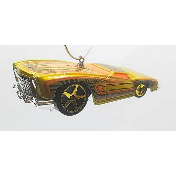 Christmas Ornament for 1974 Chevy Monte Carlo Bronze Orange