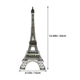 thumbnail image 2 of unbranded Adorno Torre Eiffel En Metal Para Con Estilo Clásico Y Uso Como Accesorio Fotográfico, 2 of 8