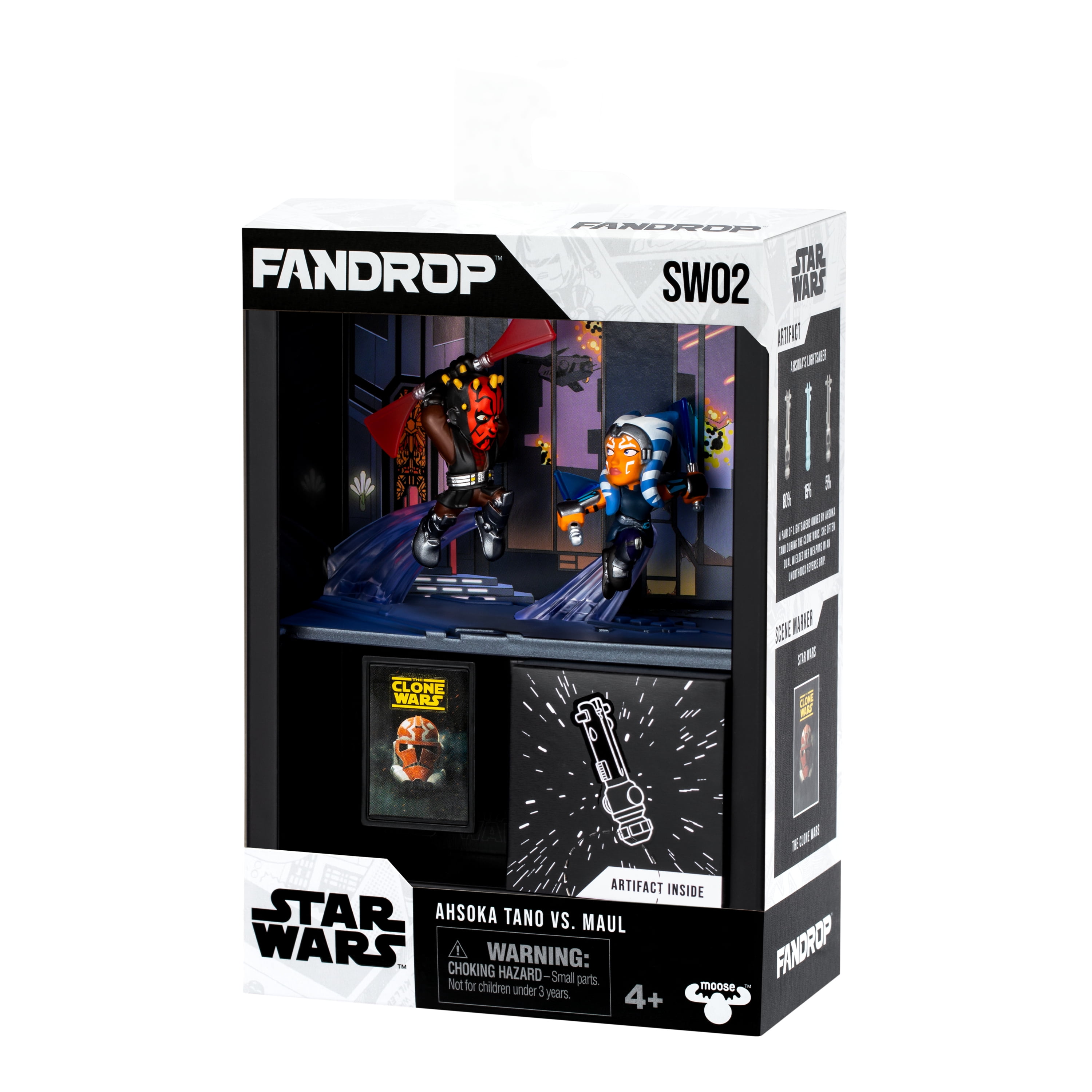 FANDROP SW02-Star Wars: The Clone Wars™ - Ahsoka Tano VS. Maul