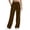 Pants # Brown, variant on Womens Fleece Lined Sweatpants Winter Thick Warm Trousers High Waisted Athletic Joggers Thermal Cold Weather Running Lounge Activewear with Pockets