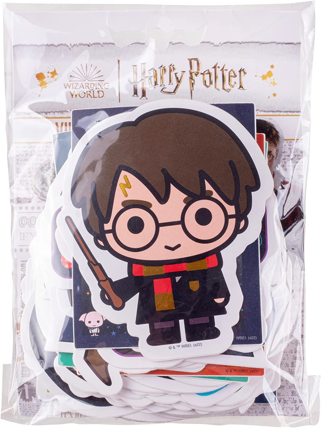 50pcs Harry Potter Officially Licensed Hogwarts Wizarding Animals Elves  Props Vinyl Stickers Waterproof Gift Cartoon Water Bottle Laptop Bumper Bottle  Water Bottle Computer Cell Phone Hard Gift Hat Car And Stickers