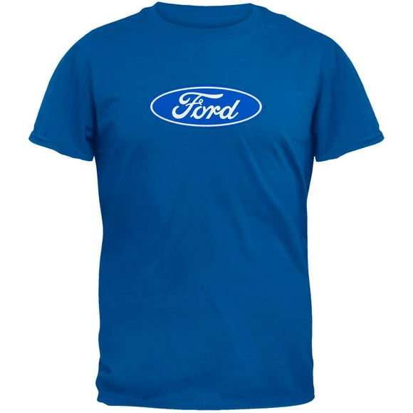 Ford T-Shirt Bleu avec Logo