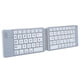 thumbnail image 4 of Teclado inalámbrico plegable ultrafino Bling Bling con Bluetooth color blanco, 4 of 12