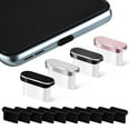 thumbnail image 1 of 14 protectores de puertos USB-C tipo C compatibles con la mayoría de teléfonos móviles tipo C., 1 of 7