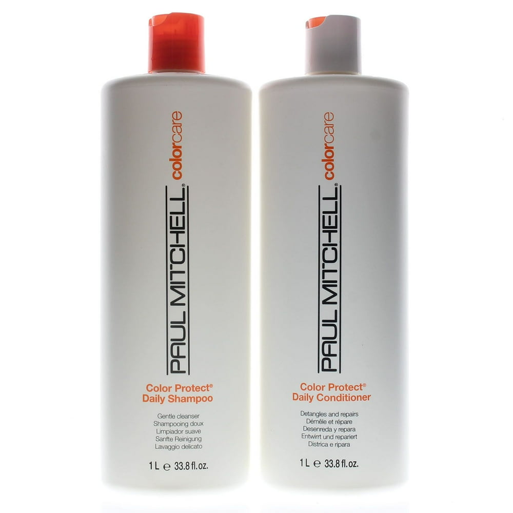 Paul Mitchell Color Protect Shampoo & Conditioner 1 Liter/33.8oz DUO