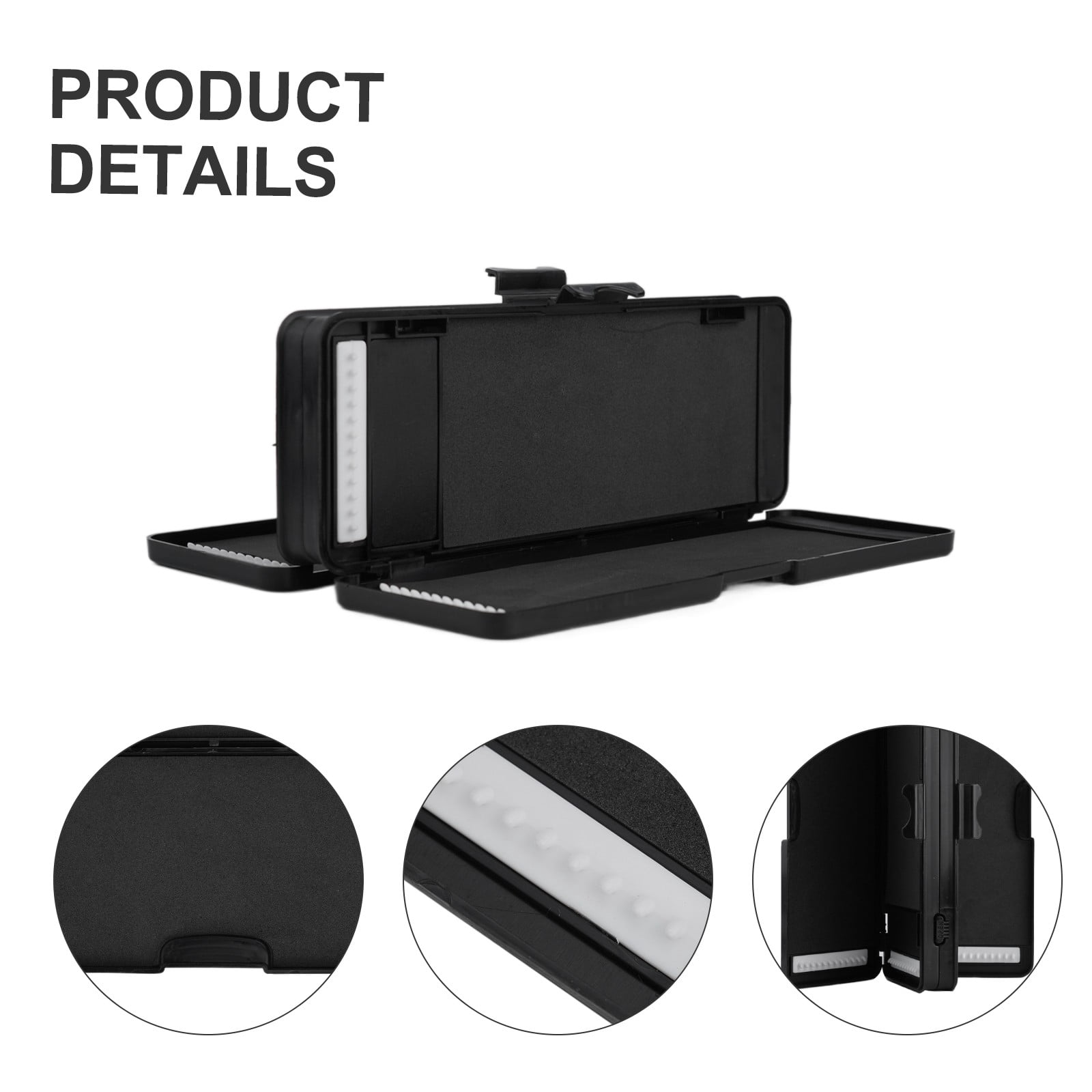 6 layer carp fishing tackle box for 72 hair rigs Fishing hook rigs Wallet Stiff