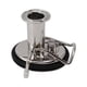 thumbnail image 3 of Tapa de barril de cerveza de acero inoxidable, tapa de barril de refresco, tapa de barril de carbonatación con 3 anillos de abrazadera de 1,5 pulgadas para elaboración casera, 3 of 5