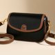 thumbnail image 2 of Bolso bandolera Bolso casual de mujer con cremallera Bolso retro Bolso de ocio al aire libre de cuero PU para mujer, 2 of 9