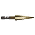 thumbnail image 2 of PEONAVET Drill 3-13mm Titanium Coated Stepped Power Tools Carbide Mini Metal Drill Bit, 2 of 5
