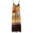 thumbnail image 5 of Favourite Artists - Salvador Dali - The Way to Pubol Sleeveless Dress sensual sexy dress for women Beachwear luxury dress, 5 of 6