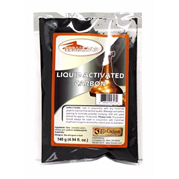 LIQUID ACTIVATED CARBON FERMFAST 140g for Moonshine Mash