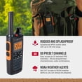 thumbnail image 3 of Walkie Talkies Cobra RX680, resistentes al agua, alcance de 38 millas (paquete de 2), 3 of 7