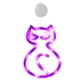 thumbnail image 1 of Gato Iluminado Calabaza Y Bruja Funciona Con Pilas Interior para Puerta Habitación Fiesta, 1 of 9