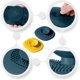 thumbnail image 3 of 4 tapones para fregadero de cocina, tapón universal de silicona para bañera, tapón de filtro, accesorios de baño para cocina y baño (estilo A), 3 of 5