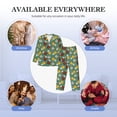 thumbnail image 7 of KLL Beer And Soccer Sleepwear Mens Flannel Pajamas,Long Cotton Pj Set, 7 of 7