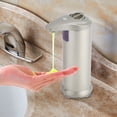 thumbnail image 3 of Nikou Stainless Steel Automatic Soap Liquid Sanitizer Dispenser Bathroom Touchless, 3 of 8