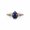Rose Plated, variant on Pear Cut Blue Sandstone Engagement Ring Marquise Cut Moss Agate & Diamond Cluster Ring Anniversary Crossover Band Ring April Birthstone Proposal Ring